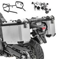 Alu-Koffer + Kofferträger für KTM 1290 Super Adventure R / S 2021 Bagtecs GX45 silber_1