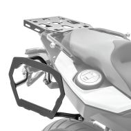 Pannier Rack compatible with BMW F 800 GS 08-17 SLP Bagtecs for cases and saddlebags + luggage rack
