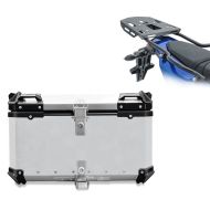 Set top case + luggage rack pour compatible with Yamaha Tenere 700 World Raid 22-24 silver Bagtecs XB65