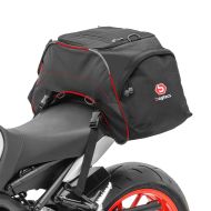 Set: Hecktasche WP35 Wasserdicht für Beifahrersitz 35 Liter schwarz + Hecktasche WP35 für Beifahrersitz 35 Liter orange_1