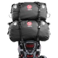 Motorrad Hecktasche Set Bagtecs XF60 + XF40 Volumen 100 L Dry Bag Wasserdicht_1
