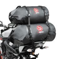 Set Motorrad Gepäckrolle Hecktasche Bagtecs BR50+BR30 Wasserdicht 80 Liter_1
