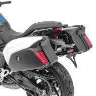 Set panniers + rack compatible with Honda VFR 1200 F / 800 F side cases PX74WT Bagtecs white