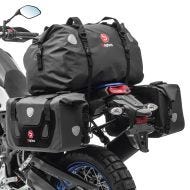 Motorrad Satteltaschen mit Hecktasche Bagtecs RB25 + XF60 Drybag Vol. 110L_1