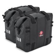 Satteltaschen + Halter für Honda Africa Twin CRF 1000 L 18-19 Seitentaschen + Platte Bagtecs XA32_1