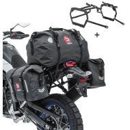 Satteltaschen Set WP8 für BMW F 850 GS / F 750 GS 18-20 mit Hecktasche und Kofferträger Bagtecs_1