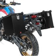 Alukoffer Motorrad Set Bagtecs Namib 2x35 L + Anbausatz für Kofferträger schwarz_1