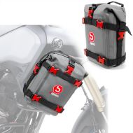 Set Crashbar Bags Bagtecs G3R for engine guard waterproof bag 2x 6Ltr pair