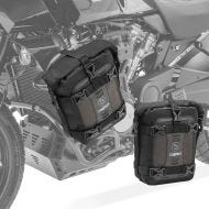 2x Crash bar bag Bagtecs S3 for motorbike protection bar waterproof 6L pair