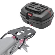 Set Top Case + Rear Rack compatible with Aprilia Tuareg 660 22-24 Top Box DK45 Bagtecs
