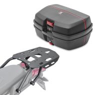 Set Top Case + Rear Rack compatible with Aprilia Tuareg 660 22-24 Top Box TB6 32L Bagtecs