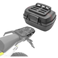 Set Top Case + Rear Rack compatible with Husqvarna Norden 901 21-24 Top Box DK45 Bagtecs