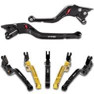Brake lever and clutch lever Set VX compatible with MV Agusta Brutale 990 R 10-11 V-Trec lever Set adjustable