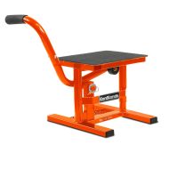 Mechanischer Enduro Motorradständer Cross-Lift M bis 160kg von ConStands orange