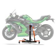 Central Stand compatible with Kawasaki Ninja H2 SX 18-24 orange Paddock Stand ConStands Power-Evo