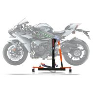 Central Stand compatible with Kawasaki Ninja H2 / Carbon / H2R 15-20 orange Paddock Stand ConStands Power-Evo