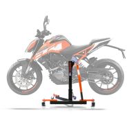 Central Stand compatible with KTM 125 / 390 Duke 17-23 orange Paddock Stand ConStands Power-Evo