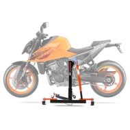Central Stand compatible with KTM 990 Duke 2024 orange Paddock Stand Power-Evo ConStands