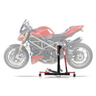 Central Stand compatible with Ducati Streetfighter 09-13 red Paddock Stand ConStands Power-Evo