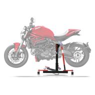 Central Stand compatible with Ducati Monster 821 14-20 red Paddock Stand ConStands Power-Evo