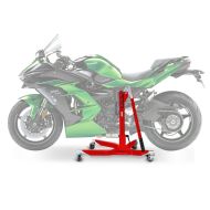 Central Stand compatible with Kawasaki Ninja H2 SX 18-24 red Paddock Stand ConStands Power-Classic