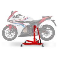 Central Stand compatible with Honda CBR 500 R 16-18 red Paddock Stand ConStands Power-Classic