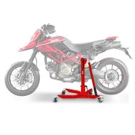 Central Stand compatible with Ducati Hypermotard 796 / 1100 / Evo 07-12 red Paddock Stand ConStands Power-Classic