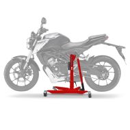 Central Stand compatible with Honda CB 125 R 18-24 red Paddock Stand ConStands Power-Classic