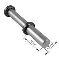 Pin adapter Bolt for paddock stand ConStands Single compatible with Honda - 1.12 inch