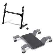 Hauptständer + Rangierhilfe für Yamaha XT 660 R/ X 04-16 Constands Rangierplatte_0