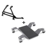 Hauptständer + Rangierhilfe für Kawasaki ZZR 1400 07-19 Constands Rangierplatte_0