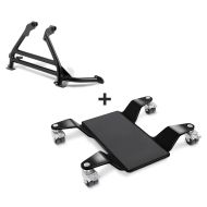 Hauptständer + Rangierhilfe für Kawasaki ZZR 1400 07-19 Constands Rangierplatte schwarz_0