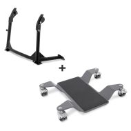 Hauptständer + Rangierhilfe für Ducati Multistrada 1200/S 10-14 Constands Rangierplatte_0