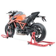 Einarm Montageständer Set für Kawasaki Ninja H2/Carbon/H2R 15-20 Constands Rangierhilfe FKR rot_1