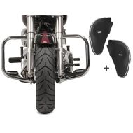 Sturzbügel Set für Harley Softail Springer 97-04 mit Spritzschutz Craftride S-Y1_1
