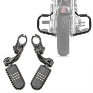 Crash bar with footpegs 1.26 inch set compatible with chopper / custombikes 00-17 Craftride FM8 Mustache black