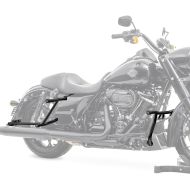 Crash Bar Flat-Out + Saddlebag crash bar fits for Harley Davidson Touring 14-24 Engine Guard Craftride SC41