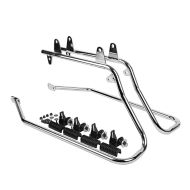 Hard Saddlebag Conversion Brackets fits for Harley Davidson Softail 1986-2017 chrome Craftride