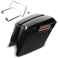 Seitenkoffer Stretched für Harley Touring 14-20 mit Kofferträger BC Craftride_1