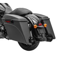 Seitenkoffer Stretched für Harley Davidson Touring Modelle 94-13 Craftride schwarz matt_0