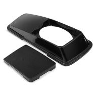 Hard Saddlebag Speaker Lids fits for Harley Davidson Touring 94-13 Black Craftride