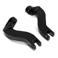 Sozius Fussrasten-Halter für Harley-Davidson Touring 96-20 schwarz Craftride_1