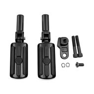 Sozius Fussrasten Set für Harley Davidson Softail Slim 12-17 mit Fussrastenhalter Craftride S-D1_1
