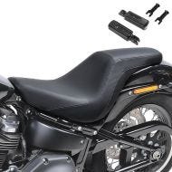 Sitzbank Set für Harley Softail Standard 20-21 mit Fußrasten und Halter Craftride FS7_1