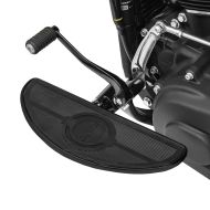 Universal Trittbretter vorne Fussrasten Fahrer für Cruiser und Chopper Craftride FT4 schwarz_1