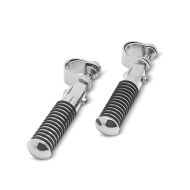 Engine guard foot pegs compatible with Yamaha XV 535 Virago / 950 / R Craftride VP2 chrome