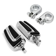 Crash bar Footpegs 1.26 inch compatible with chopper / custombikes / Classic with clamp Craftride HC7