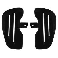 Footboards front Footrests driver fits for Harley Davidson Softail Street Bob 18-24 Craftride TB1 black