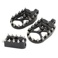Rider footrests + shifter footrest fits for Harley Davidson Softail Custom / Deuce Craftride MX black