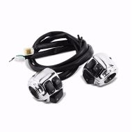 Handlebar Control Switch fits for Harley Davidson Dyna Sportster Softail V-Rod 96-13 chrome Craftride